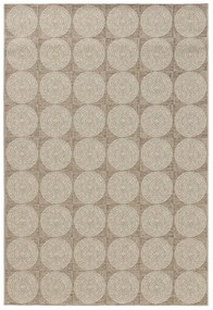 benuta Pop Tappeto per interno ed esterno Lex Beige 200x290 cm - Tappeto outdoor per balcone, terrazzo e giardino