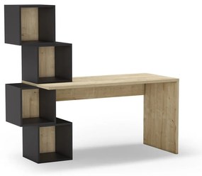 Scrivania in rovere 60x154 cm Cubik - Marckeric