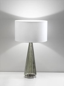 Selene illuminazione Costa Rica 1-light table lamp 2810/L Fumè Bianco