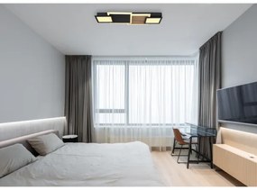 Globo 67279-30 - Plafoniera LED CAROLINE LED/30W/230V beige/nero