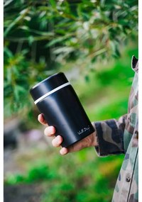 Termos da viaggio nero per il pranzo Fuori, 500 ml - Vialli Design