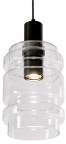 Lampada a sospensione RADON 1xE27/40W/230V trasparente