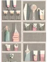 Cole & Son Carta da parati Cocktails - Pastel