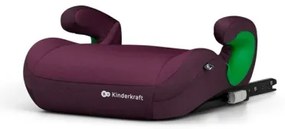 KINDERKRAFT - Seggiolino auto JUNIOR FIX 2 (100-150 cm) Cherry pearl
