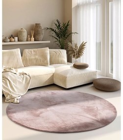 Tappeto rotondo rosa polveroso ø 160 cm Leon – Villeroy&amp;Boch