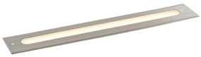 Faretto da terra moderno in acciaio 50 cm con LED IP65 - Eline