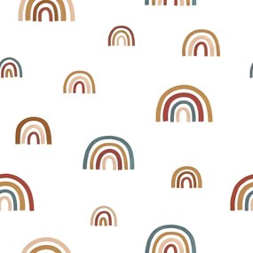 Carta da parati per bambini 10 m x 50 cm Goodlooking Rainbows - Lilipinso