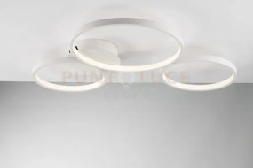 Plafoniera led fredy bianco 40w 5200lm cct 3000k 4000k 6500k 60x60x...