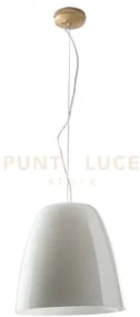 Sospensione ares bianca 1xe27 35x117cm i-ares-s35-bco