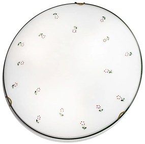 Kolarz 731.11.4.70 - Plafoniera NONNA 1xE27/60W/230V diametro 30 cm verde