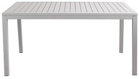 OMEN - set tavolo in alluminio cm 150 x 90 x 74 h con 4 sedie e 2 poltrone Aulus