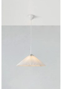 Lampada a sospensione bianca ø 50 cm Plisado - Markslöjd