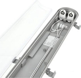 Apparecchio tecnico LED per tubi T8 2xG13/18W/230V 5000K IP65 127 cm