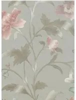 Little Greene Tapete China Rose - French Grey Lustre