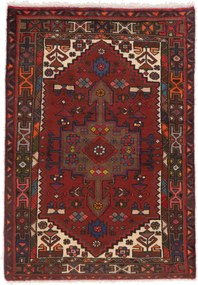 Hamedan Tappeto 140x100 (Iran) Annodato A Mano