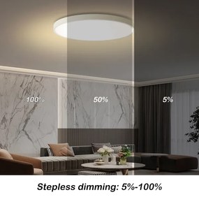 Brilagi - Lampada LED dimmerabile POOL SMART LED/100W/230V Ø 80 cm Wi-Fi Tuya bianco + telecomando