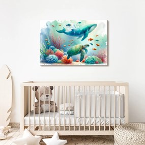 Quadro su tela – Natura e animali marini