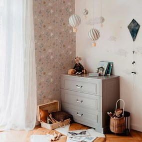 Carta da parati per bambini 50 cm x 280 cm Simple Scandinavian - Dekornik