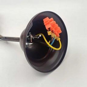 Lampadario a sospensione con catena RETRO 2xE27/60W/230V rame/patina