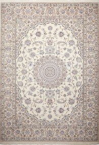 Nain Tappeto persiano 250 x 350 Beige (Iran) Annodato A Mano