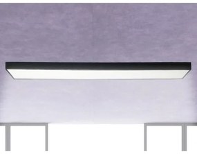 Plafoniera LED LED/32W/230V 4000K 120x13 cm nero