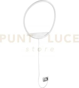 Applique a parete led linger bianca 25w 3140lm cct 3000k 4000k 6500...