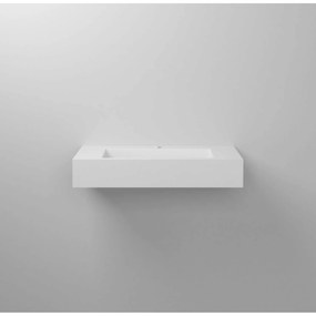 Lavabo Sospeso 90,2x46,1 Cm Bianco Lucido