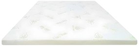 Topper Luxe memory foam 180 x 200 cm - ALOE VERA di NATUREA