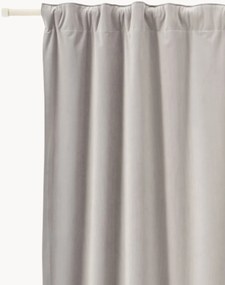 Tenda oscurante in velluto con multibanda Rush, larg. 270 cm