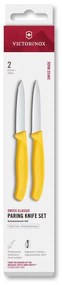 Victorinox - Set da 2 coltelli per verdure SWISS CLASSIC 8 cm, giallo
