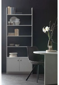 Libreria modulare in legno di pino grigio chiaro 80x200 cm Madu - WOOOD