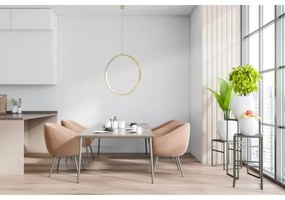 Azzardo AZ5256 - Lampadario a sospensione con filo LED dimmerabile MASSIMA LED/35W/230V oro