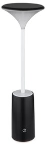 Globo 21020B - Lampada da tavolo LED dimmerabile QUIRIN LED/1,2W/3,7V 3000K nero