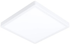 Plafoniera Moderna Fueva Z Alluminio Bianco Led Integrato 19,5W 2700 6500K