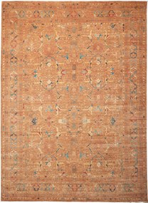 Samarkand Tappeto orientale 370 x 270 Marrone (Pakistan) Annodato A Mano