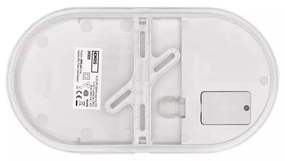 Plafoniera LED bianca 14,5x27 cm Qari - EMOS