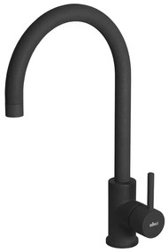 Rubinetto da cucina fisso CLOUD nero verniciato opaco ELLECI