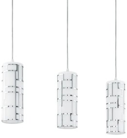 Eglo 92563 - Lampada a sospensione BAYMAN 3xE27/60W/230V