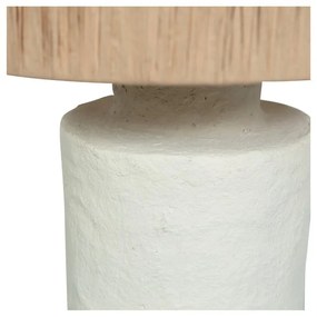 Lampada da tavolo in colore crema-naturale (altezza 63 cm) Pointed - BePureHome