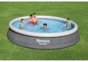 Piscina fuori terra 57313 Bestway Fast Set rotonda 457x84cm