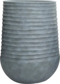 Vaso per piante e fiori in PVC grigio H 69.5 cm ø 53 cm