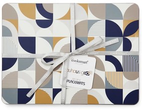 Tovagliette in set in sughero/carta 4 pz 21,5x29 cm Bauhaus – Cooksmart ®