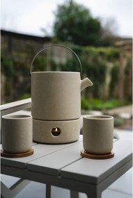 Set da tè greige in ceramica Umea – Bredemeijer