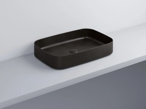 Cielo Shui Comfort lavabo da appoggio 60x40 rettangolare senza troppopieno lavagna