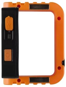 Faretto LED solare ricaricabile dimmerabile LED/10W/5V USB 6500K IP44 1800 mAh