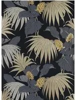 Tapete Vernazza von Osborne & Little - Black/ Gold