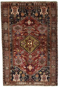 Tappeto 110 x 160 Rosso (Iran) Annodato A Mano