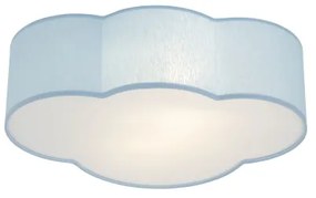 Brilagi - Plafoniera per cameretta NIMBUS MINI 2xE27/15W/230V 31x43 cm blu