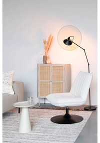 Poltrona bianca in tessuto bouclé Jax - White Label