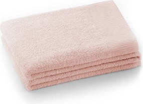 Asciugamano tipo terry rosa chiaro in cotone 70x140 cm Amari – Restilo